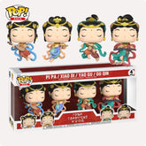 Funko POP Asia China Traditions Pi Pa / Xiao Di / Yao Gu / Gu Qin Chinese Musical Instruments